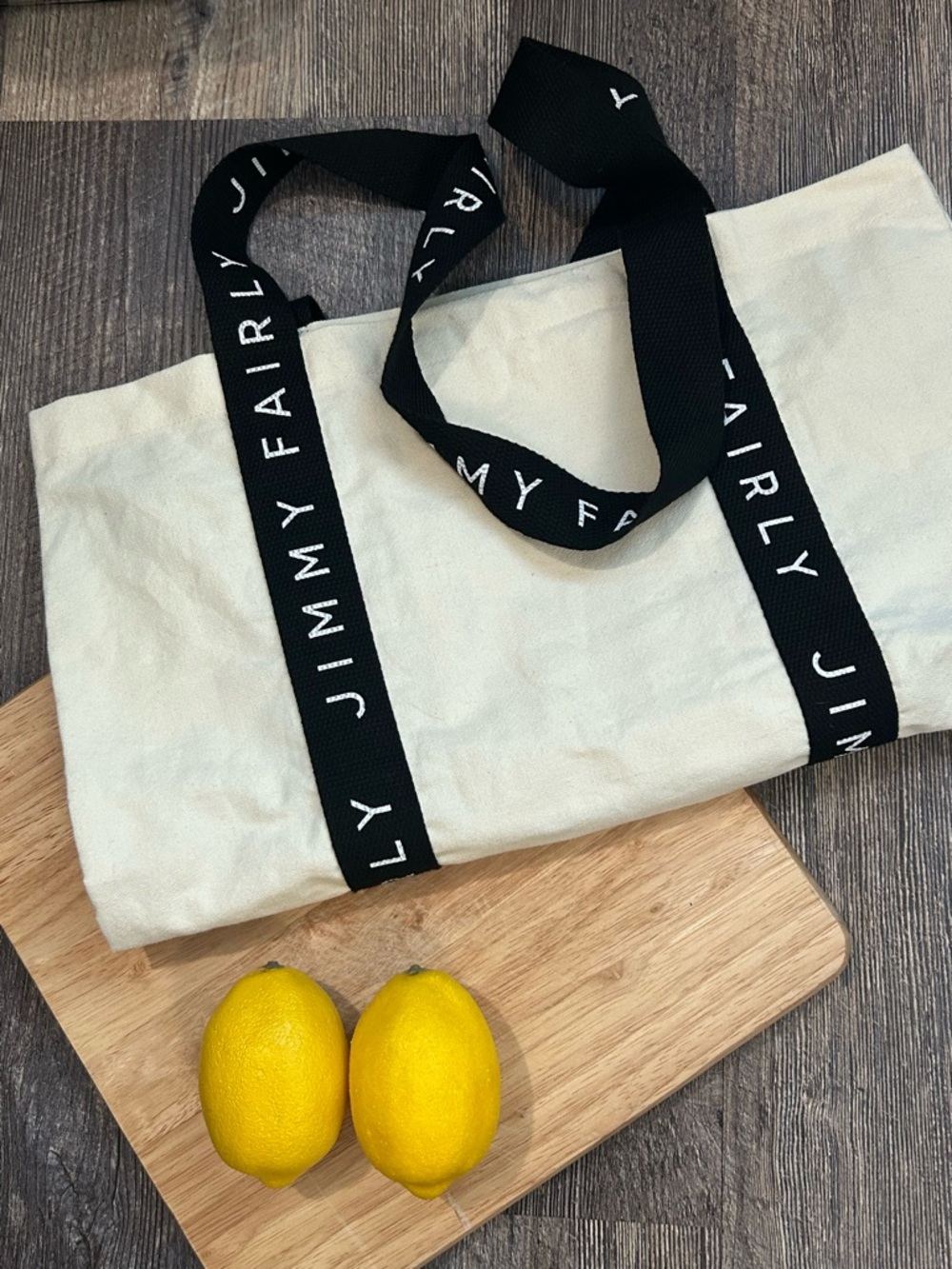 Jimmy Fairly Reusable Canvas Shopping Tote